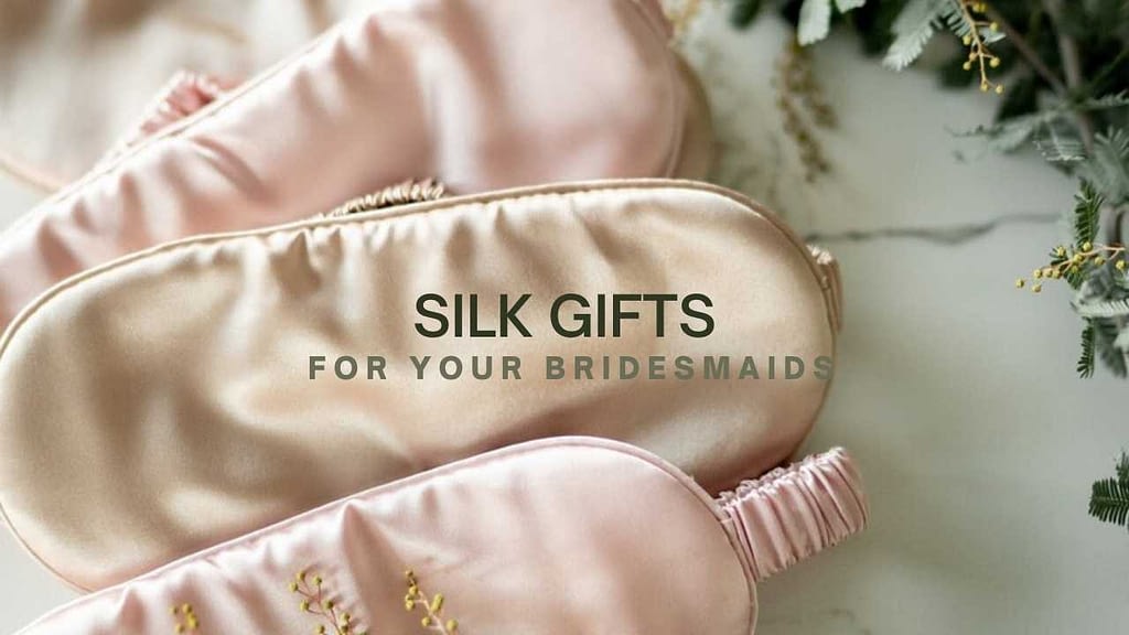Silk Bridesmaids Bridal Wedding Gifts