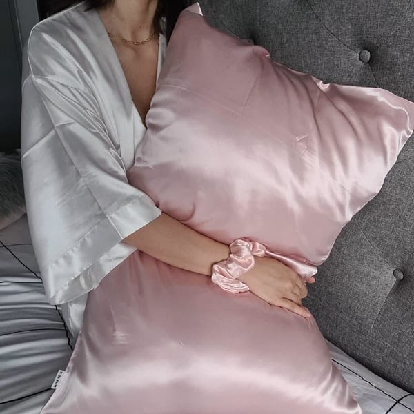 Silk Pillowcase Pink Singapore
